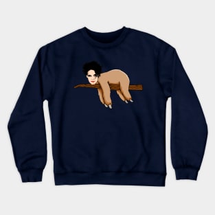 Goth Sloth Crewneck Sweatshirt